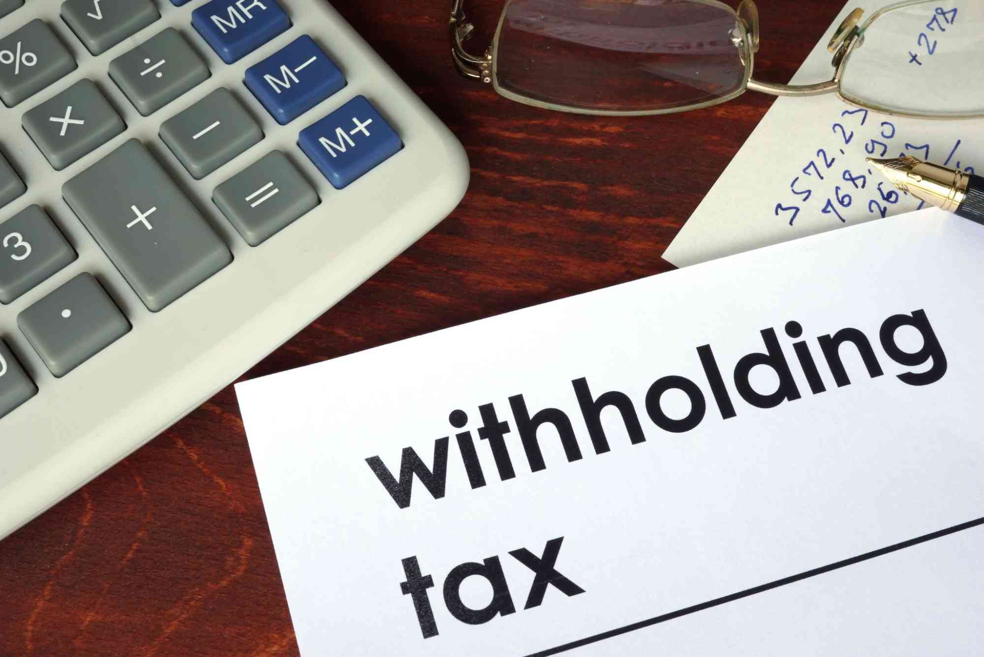 How to Account for Withholding Tax