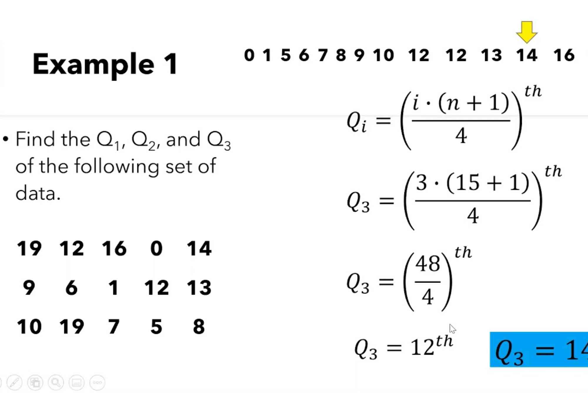 How to Find Quartiles in Ungrouped Data