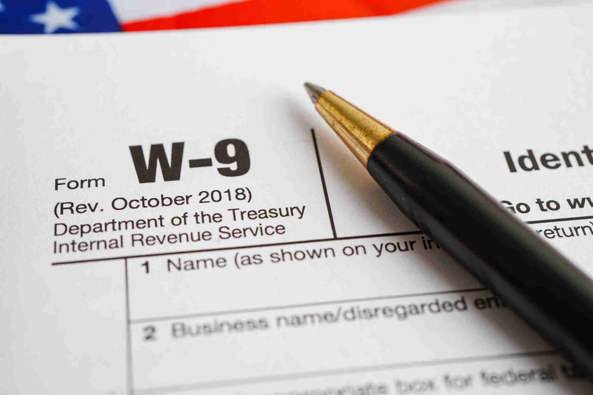 What Is W 9 Tax Form?