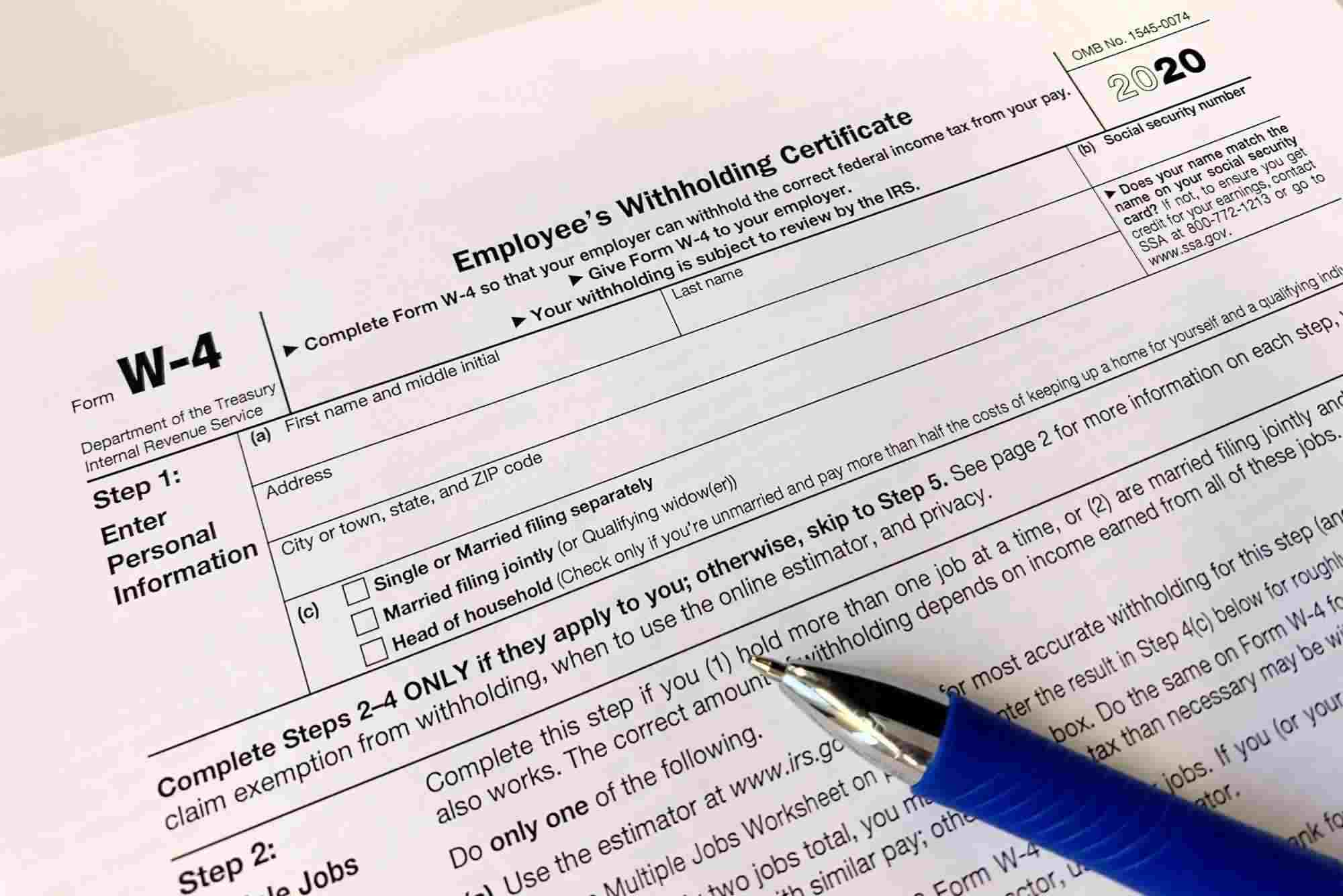 What Is Withholding Tax Example?