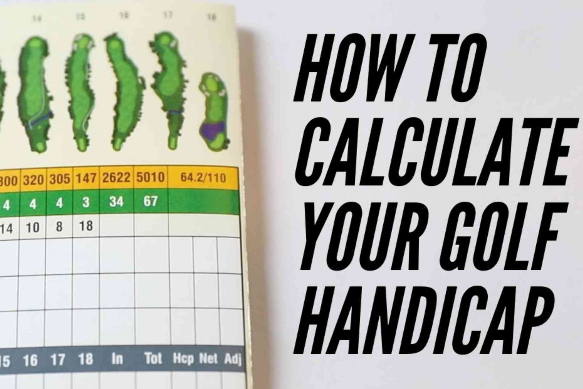 How to Calculate Your Golf Handicap